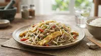 Resep Dadar Telur Cah Tauge yang Gurih dan Renyah