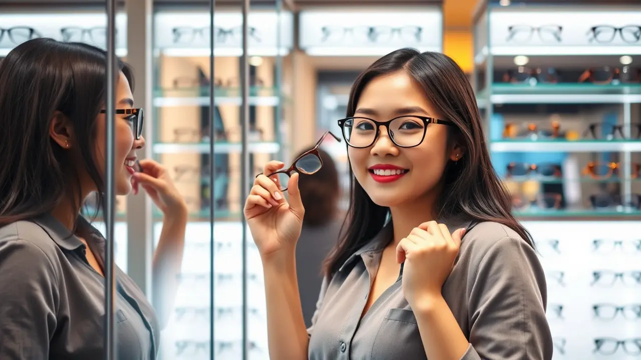 tips memilih kacamata sesuai bentuk wajah
