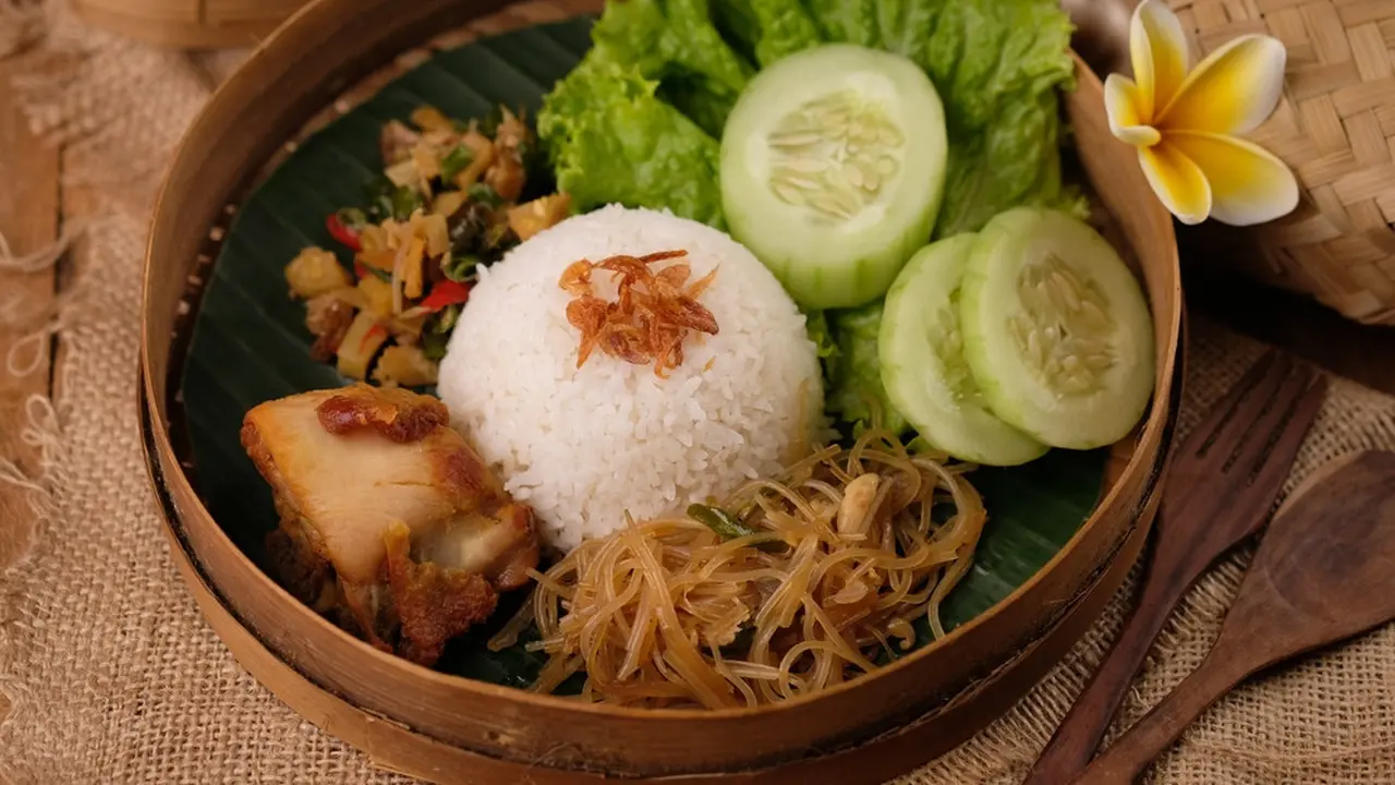 Usung Kearifan Lokal, Paket Nasi Besek di Jakarta Ini Cocok Jadi Menu Acara Spesial Keluarga