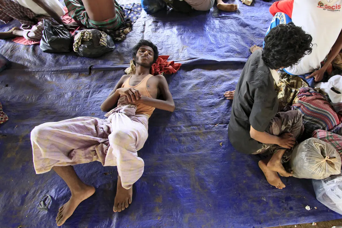Ratusan Pengungsi Rohingya Terdampar di Aceh 