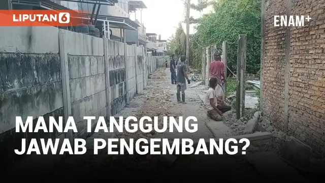 Akses Jalan Warga Perumahan Green Village Bekasi Ditutup Permanen oleh Pemilik Lahan, Pengembang Tak Tanggung Jawab?