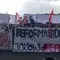 Mahasiswa dari Cipayung Plus menggelar aksi di depan Gedung DPRD Kota Malang, Selasa, 21 Mei 2024 untuk memperingati 26 tahun Reformasi 98 (Liputan6.com/Zainul Arifin)