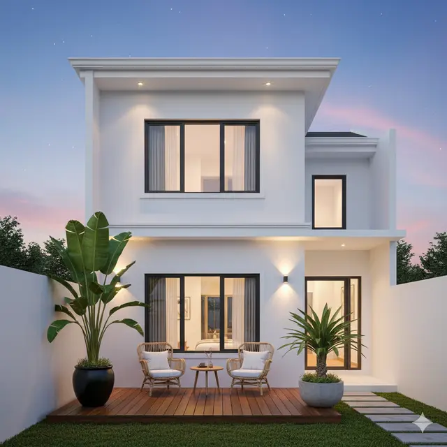 Rumah mungil tapi mewah (Foto: Gemini)