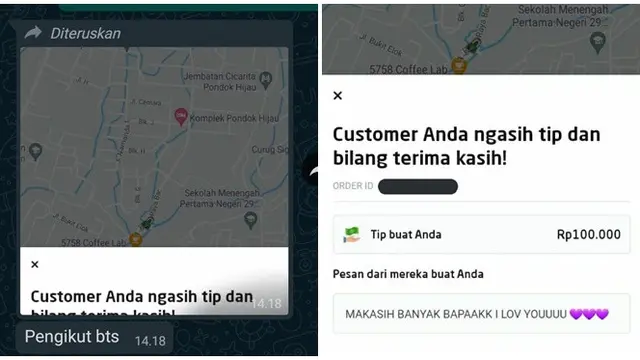 6 Bingkisan Army untuk Driver Ojol yang Rela Mengantre BTS Meal Ini Bikin Tersentuh