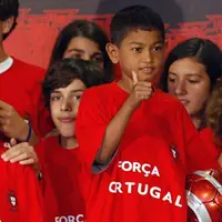 Martunis dalam suatu acara di Portugal. (AFP)