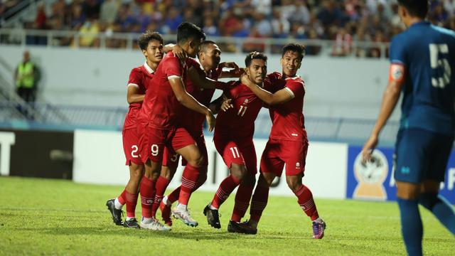 Piala AFF U-23 2023 Thailand vs Indonesia