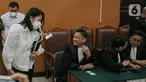 Terdakwa kasus pembunuhan berencana Brigadir Yosua Hutabarat, Putri Candrawathi tiba untuk menjalani sidang lanjutan di Pengadilan Negeri Jakarta Selatan, Jakarta, Kamis (2/2/2023). Sidang tersebut beragendakan pembacaan duplik oleh penasihat hukum terdakwa. (Liputan6.com/Faizal Fanani)