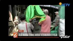 Korban tewas akibat kebakaran di Koja, Jakarta Utara, bertambah satu orang. Korban meninggal karena luka bakar.