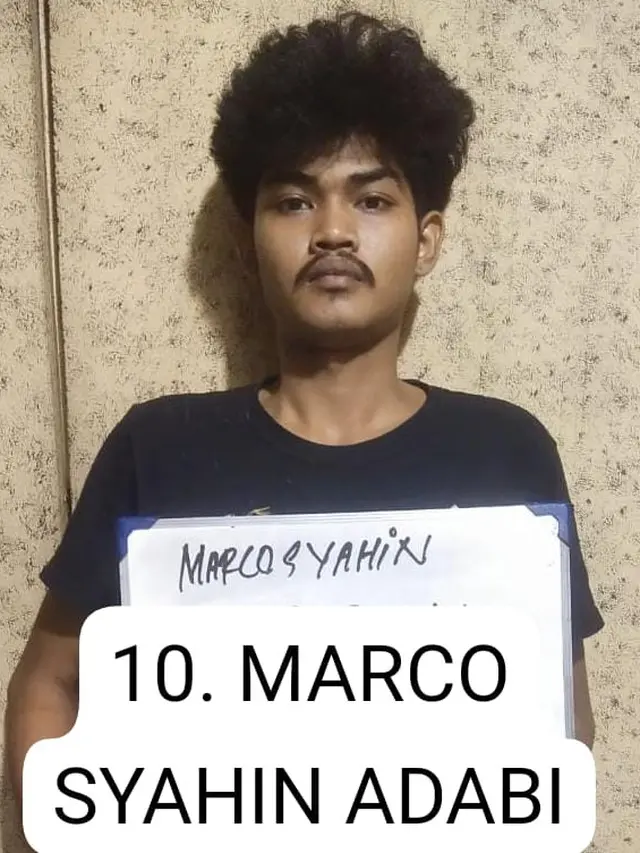 Identitas tahanan kabur MARCO SYAHIN ADABI