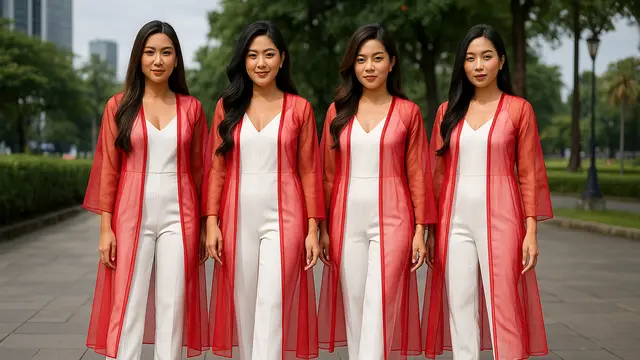 17 Model OOTD Merah Putih, Tampil Stylish dan Patriotik untuk Segala Acara