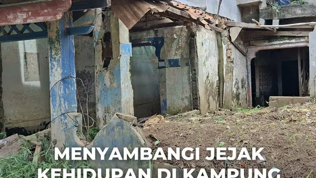 Jejak Kehidupan di Kampung Zombie, Saksi Bisu Kengerian Bertahan dari Banjir Jakarta