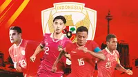 Timnas Indonesia U-19 - Jens Raven, Welber Jardim, Dony Tri Pamungkas, Iqbal Gwijangge (Bola.com/Adreanus Titus)