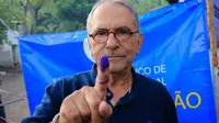 Mantan presiden Ramos Horta tidak mendapatkan suara mayoritas 50 persen dalam pilpres minggu lalu di Timor Leste.(AP: Lorenio Do Rosario Pereira)