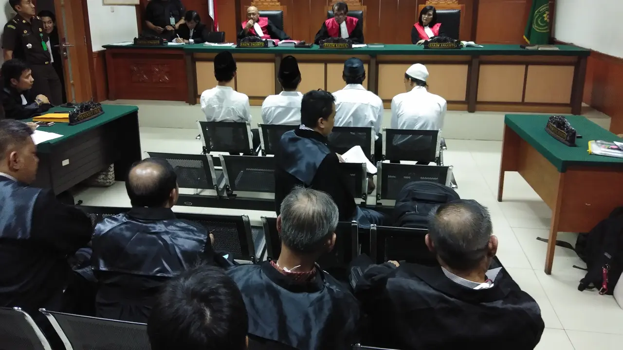 Pengadilan Negeri Jakarta Barat mengelar sidang perdana atas kasus kerusuhan 22 Mei 2019.