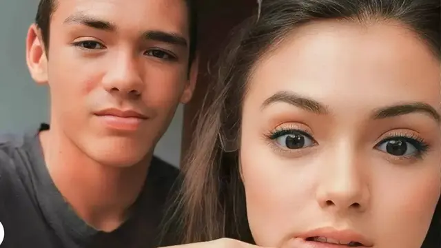Potret Amanda Rawles bersama adiknya (Sumber: TikTok/@niff2005)