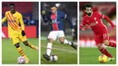 Kumpulan foto-foto sejumlah pemain yang memiliki statistik larinya paling ngebut di pentas Liga Champions. (Foto: AFP)