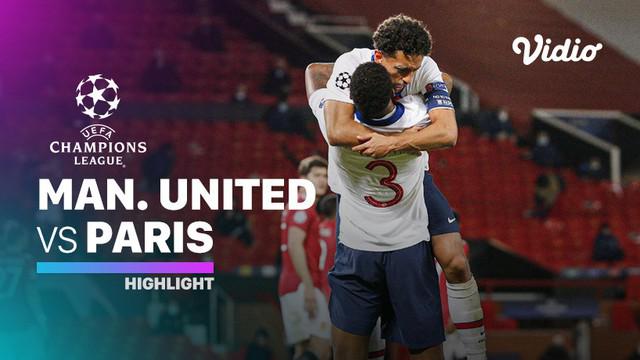 Video Highlights Liga Champions Psg Bungkam Manchester United 3 1 Dunia Bola Com