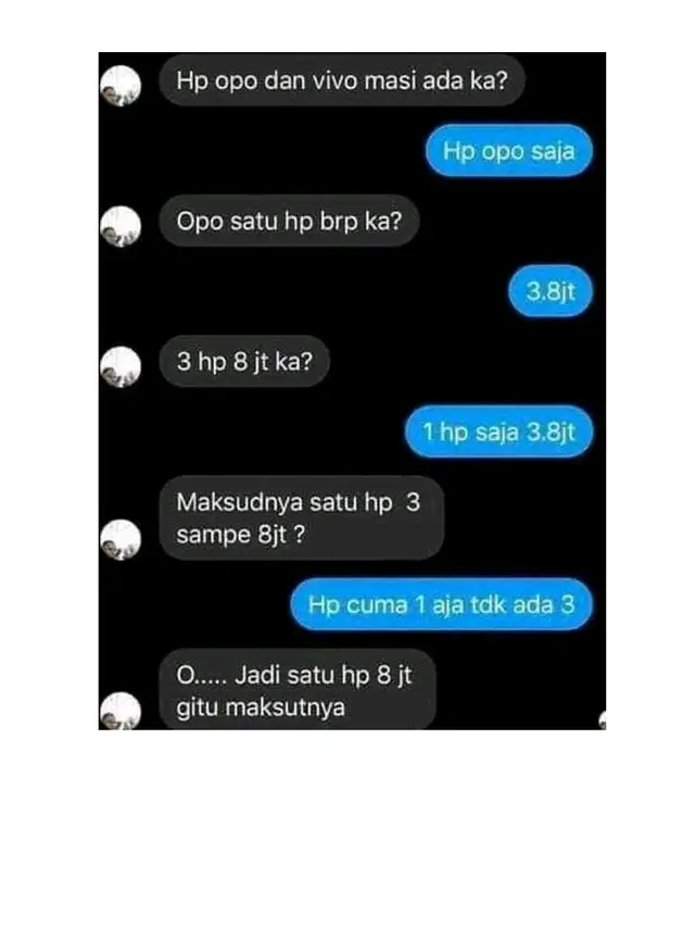 7 Chat Pembeli saat Tanya Harga Ini Bikin Geregetan
