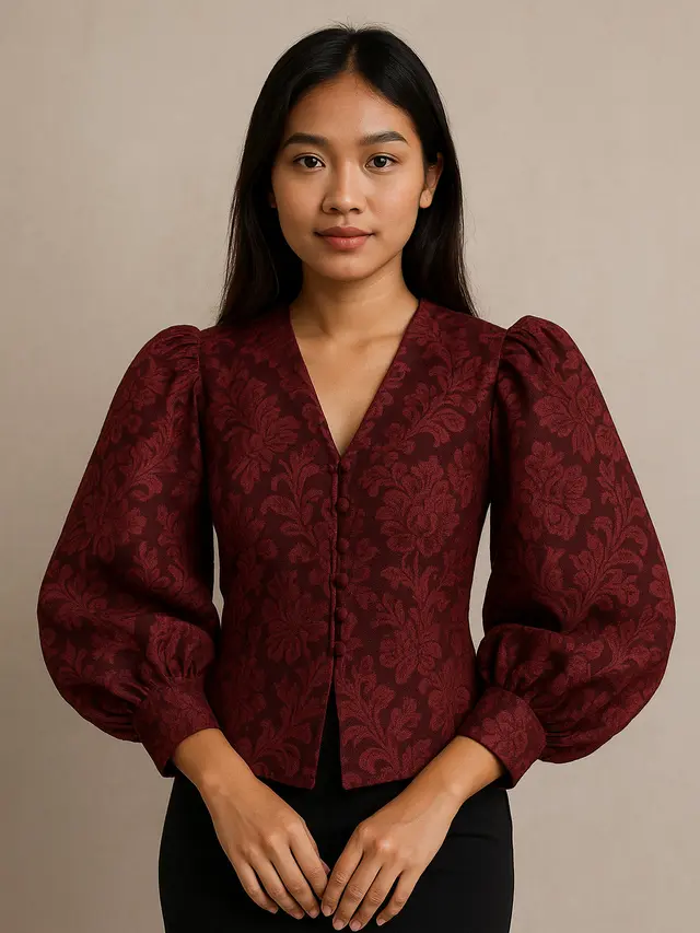 Tampil Percaya Diri Pakai Cardigan Brokat Cocok Buat Kondangan Outdoor/Ilustrasi gambar oleh AI