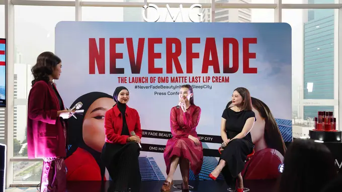 Aaliyah Massaid Andalkan Dua Warna Lipstik Lokal Ini untuk Tampil Percaya Diri