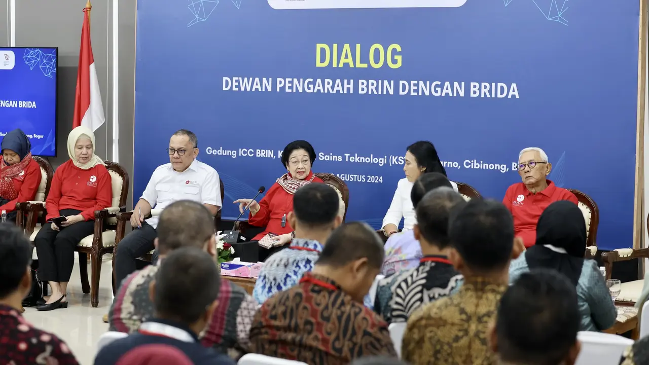 Ketua Dewan Pengarah Badan Riset dan Inovasi Nasional (BRIN) Megawati Soekarnoputri.