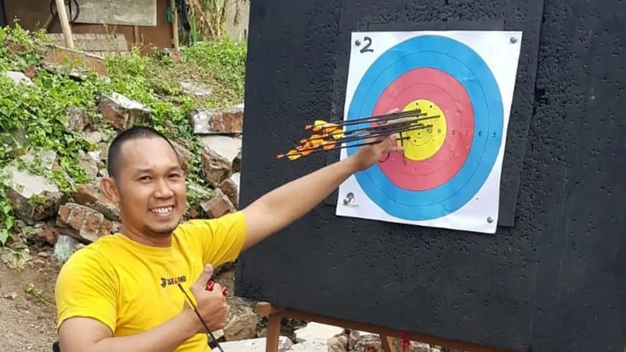 Pegawai Difabel Polres Tangsel Raih Medali di Papernas Papua 2021