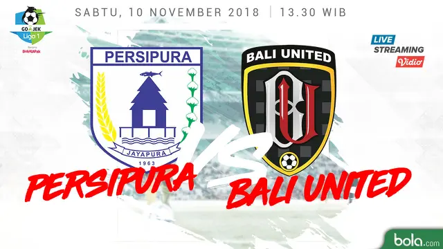 Persipura Jayapura Vs Bali United
