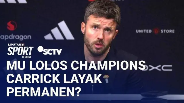 Kalahkan Liverpool 3-2, Carrick Unjuk Gigi | Man. United Kembali Lolos ke Liga Champions