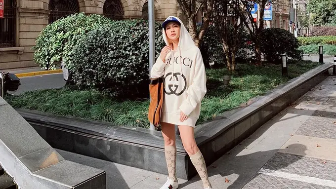 FOTO: Gaya Santai Bunga Citra Lestari Saat Berlibur, Tetap Kece