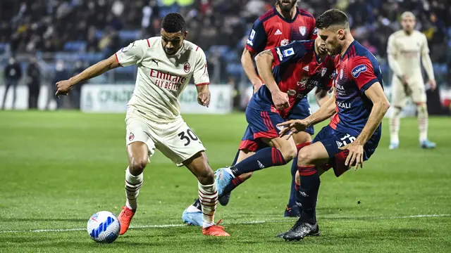 Ismael Bennacer Bawa AC Milan Kalahkan Cagliari