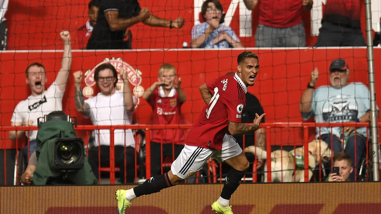 Antony - Manchester United - MU - 4 September 2022