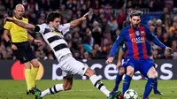 Lionel Messi Ukir Rekor Sekaligus Bantu Barcelona Atasi Gladbach