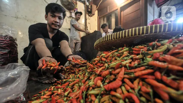 FOTO: Harga Cabai Rawit Kembali Merangkak Naik