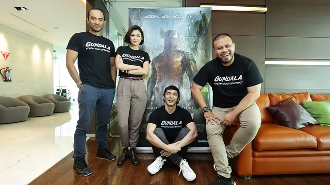 [Fimela] Media visit pemain film Gundala