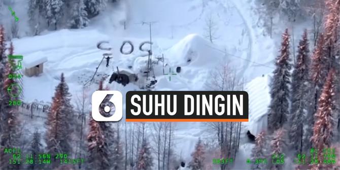 VIDEO: Pria Bertahan Hidup di Suhu Dingin Ekstrem Berminggu-Minggu