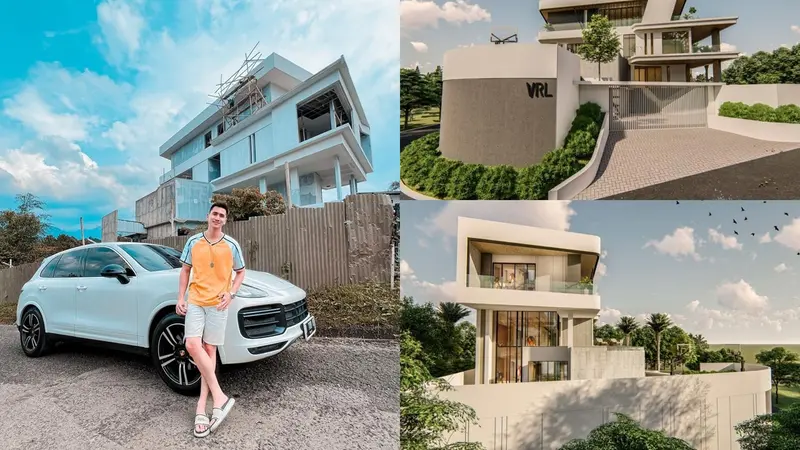 Desain Dua Rumah Baru Verrell Bramasta