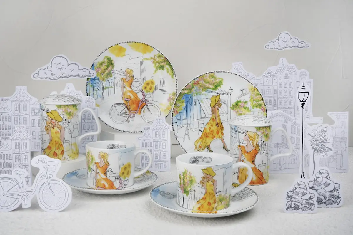 ZEN Tableware The Girls 2 Fashion Atelier Series