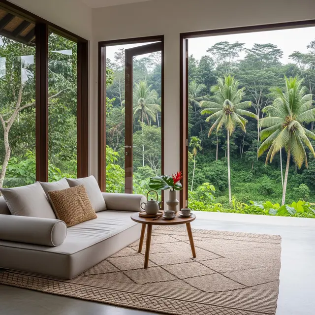 Membuat Rumah Terasa seperti Vila Ubud (AI Generated)