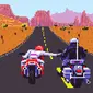 Aksi Rossi vs Marquez sama persis dengan aksi balap brutal yang terjadi di game lawas berjudul `Road Rash`