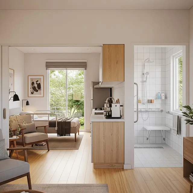 9 Model Rumah Lansia dengan Kamar Dekat Dapur dan Kamar Mandi, Kenyamanan Optimal