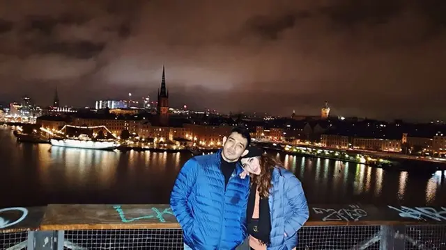 6 Momen Romantis Tania Nadira dan Suami Bulan Madu Keliling Eropa