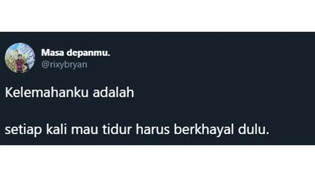 5 Cuitan 'Kelemahanku' Ala Netizen Ini Bikin Senyum Tipis
