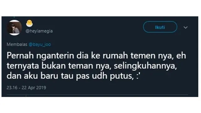 Curhatan Netizen Saat Jadi Bucin
