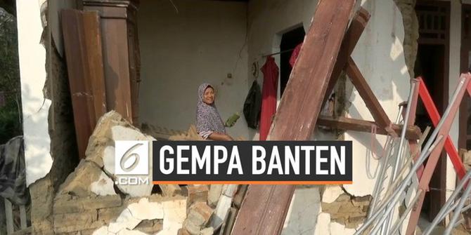 Gempa Rusak Lebih dari 100 Rumah di Pandeglang