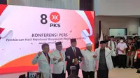 Partai Keadilan Sejahtera (PKS) resmi mendeklarasikan Anies Baswedan sebagai capres di Pemilu 2024, Kamis (23/2/2023). (Liputan6.com/ Winda Nelfira)
