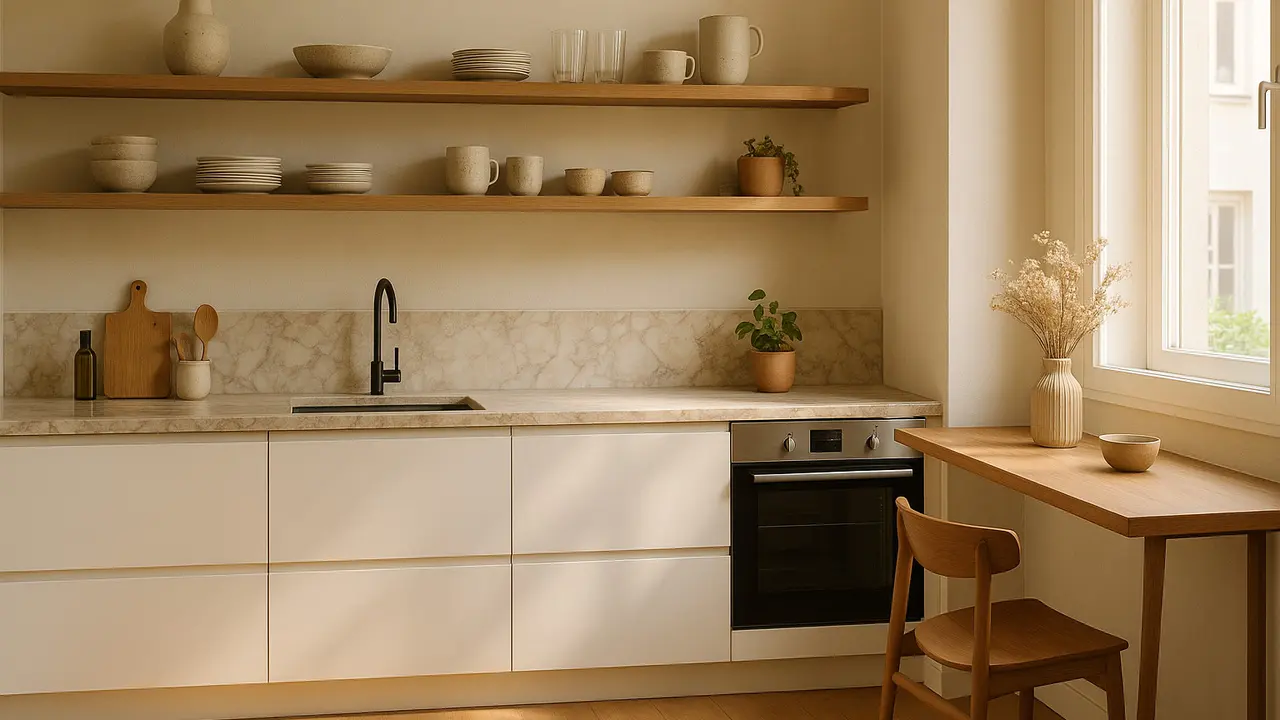 Dapur Minimalis Tanpa Sekat