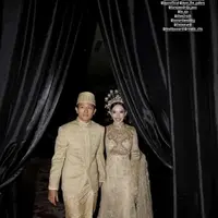 Usai akad nikah, Athina Papadimitrou dan Rio Haryanto melangsungkan resepsi pernikahan [@leonardowedding]
