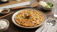 Resep Telur Dadar Jamur Enoki, Menu Praktis dengan Tekstur yang Unik