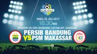 Persib Bandung VS PSM Makassar (Liputan6.com/Abdillah)
