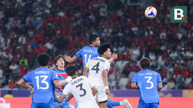 Foto: Timnas Indonesia U-23 Susah Payah Taklukkan Filipina, Menang Berkat Gol Bunuh Diri